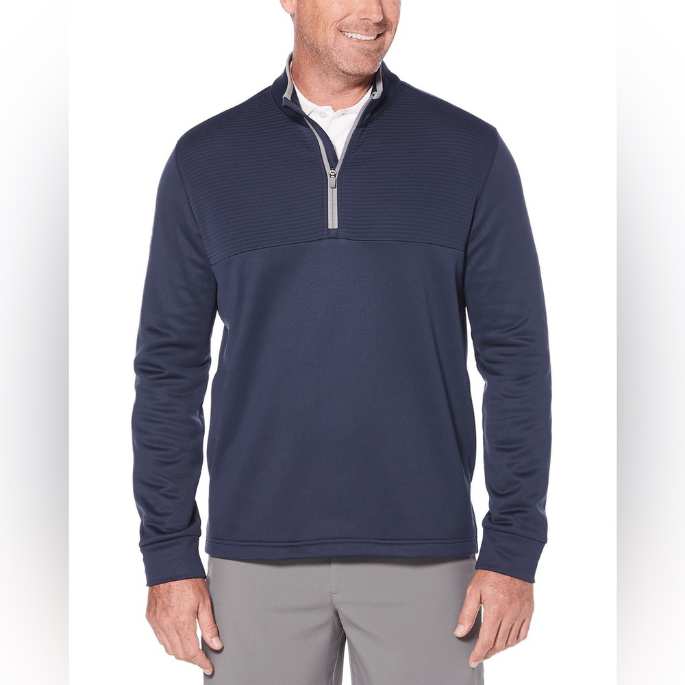 Callaway Basics Long Sleeve Ottoman 1/4 Zip Pullover